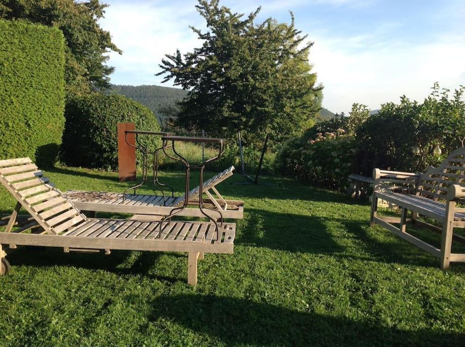 Charmantes Landhaus Mit Garten Und Traumhaftem Fernblick Thal  Kültér fotó